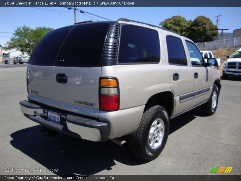 Sandalwood Metallic / Gray/Dark Charcoal 2004 Chevrolet Tahoe LS 4x4