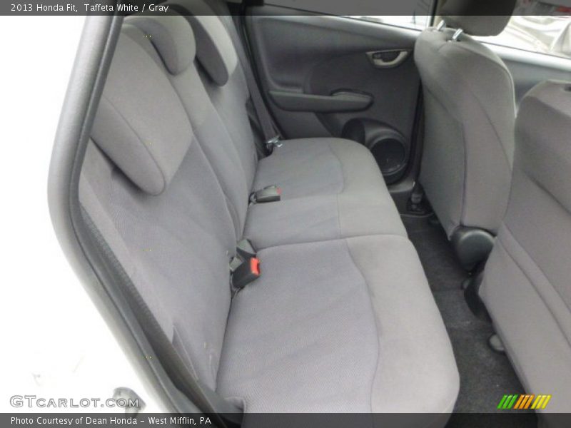 Taffeta White / Gray 2013 Honda Fit
