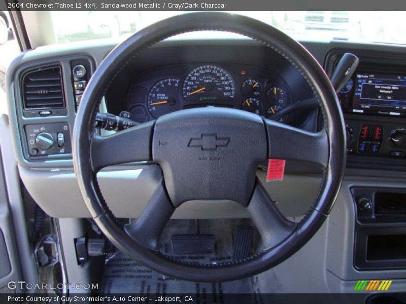 Sandalwood Metallic / Gray/Dark Charcoal 2004 Chevrolet Tahoe LS 4x4