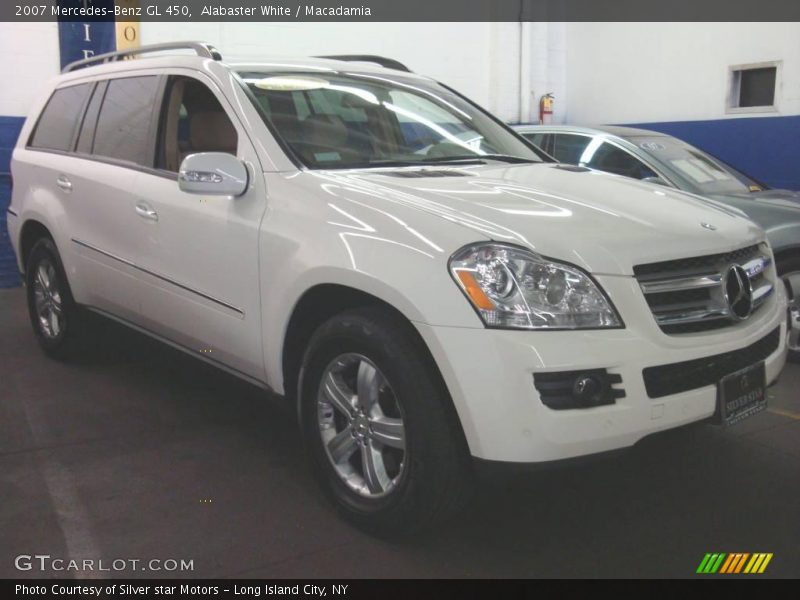 Alabaster White / Macadamia 2007 Mercedes-Benz GL 450