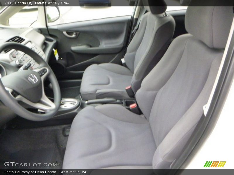 Taffeta White / Gray 2013 Honda Fit