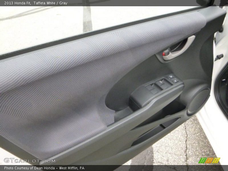 Taffeta White / Gray 2013 Honda Fit