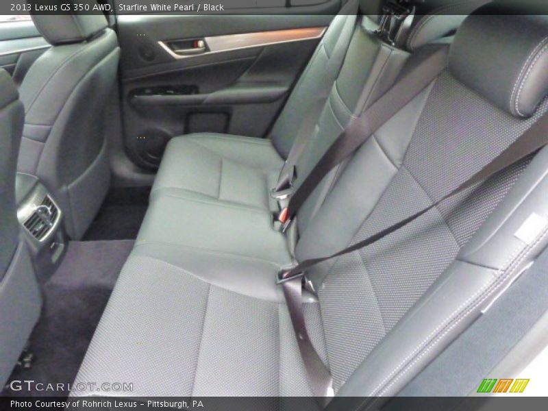 Starfire White Pearl / Black 2013 Lexus GS 350 AWD
