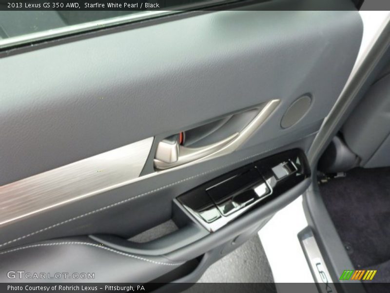 Starfire White Pearl / Black 2013 Lexus GS 350 AWD