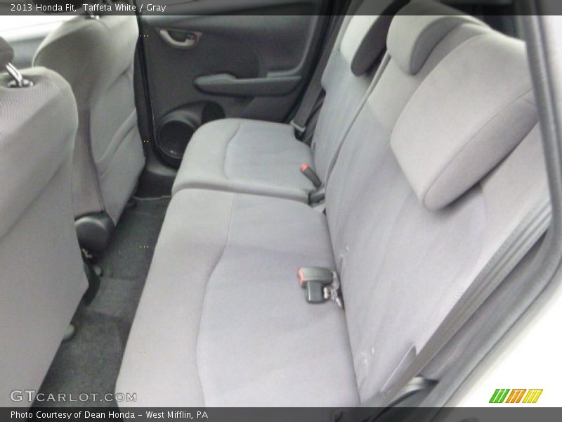 Taffeta White / Gray 2013 Honda Fit