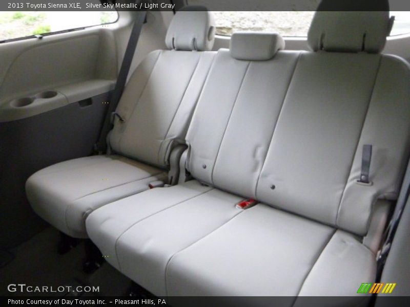 Silver Sky Metallic / Light Gray 2013 Toyota Sienna XLE