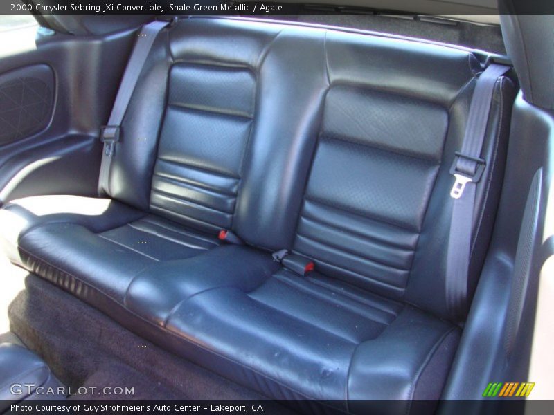 Shale Green Metallic / Agate 2000 Chrysler Sebring JXi Convertible