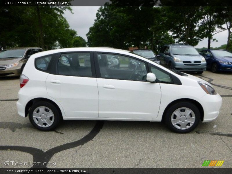 Taffeta White / Gray 2013 Honda Fit