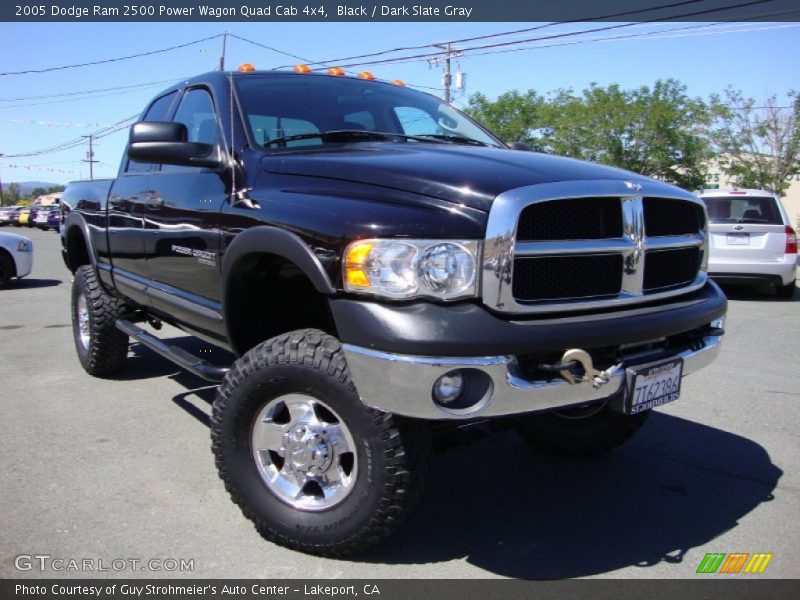 Black / Dark Slate Gray 2005 Dodge Ram 2500 Power Wagon Quad Cab 4x4