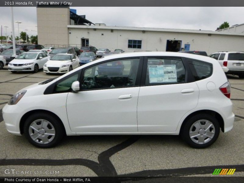 Taffeta White / Gray 2013 Honda Fit