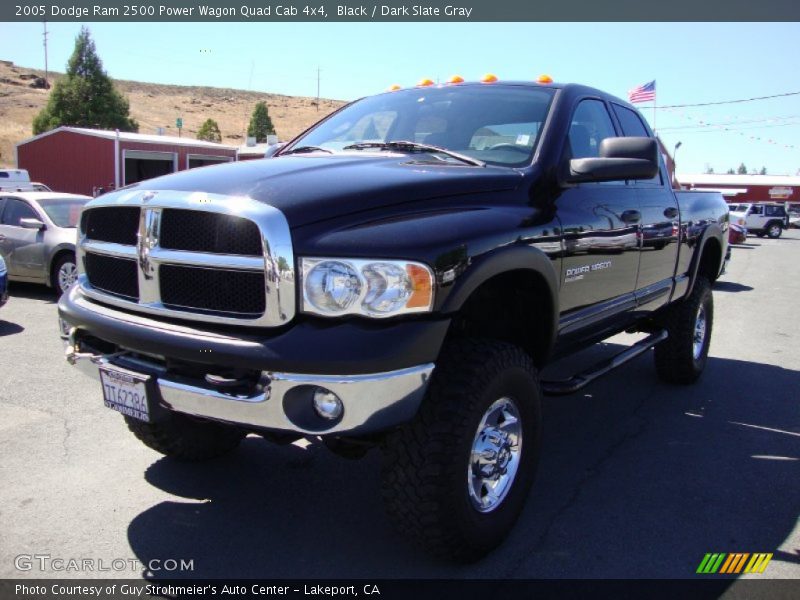 Black / Dark Slate Gray 2005 Dodge Ram 2500 Power Wagon Quad Cab 4x4