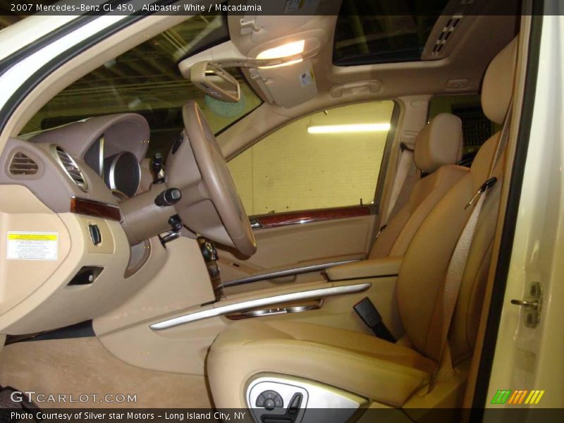 Alabaster White / Macadamia 2007 Mercedes-Benz GL 450