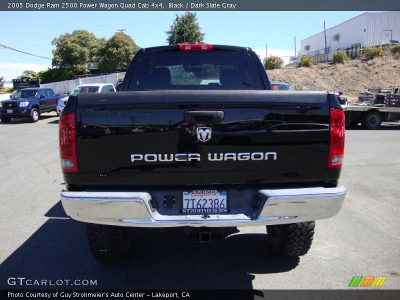 Black / Dark Slate Gray 2005 Dodge Ram 2500 Power Wagon Quad Cab 4x4