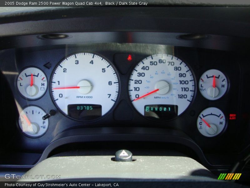 Black / Dark Slate Gray 2005 Dodge Ram 2500 Power Wagon Quad Cab 4x4