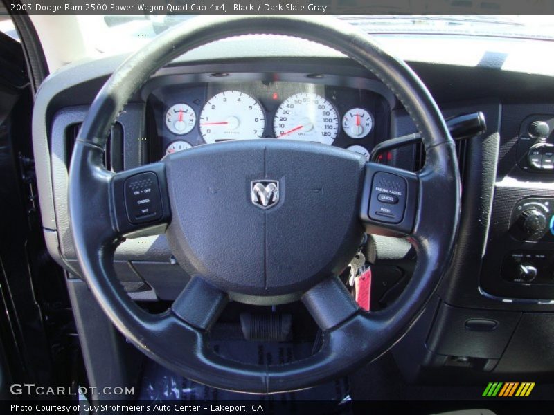Black / Dark Slate Gray 2005 Dodge Ram 2500 Power Wagon Quad Cab 4x4