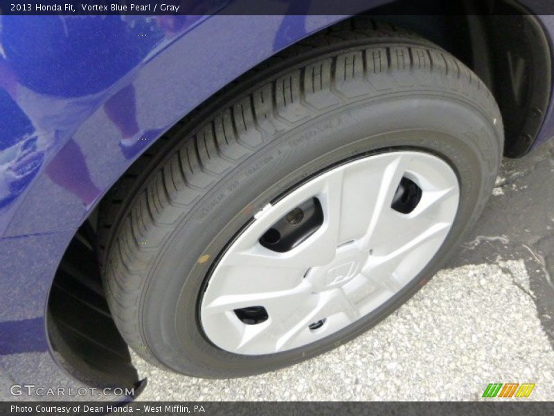 Vortex Blue Pearl / Gray 2013 Honda Fit