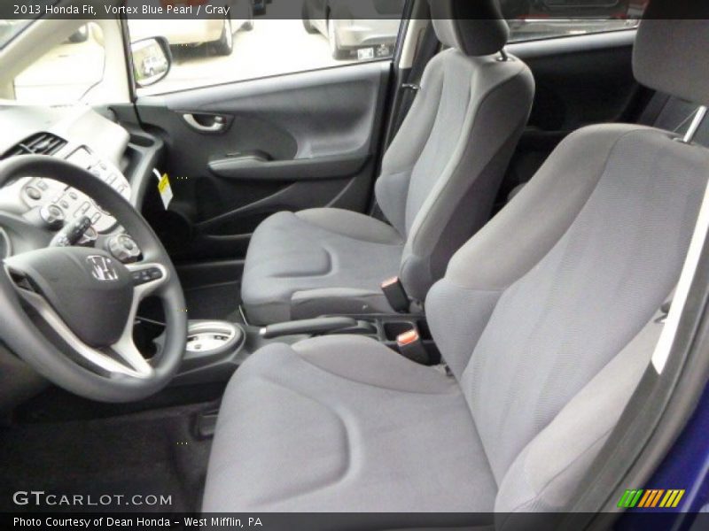 Vortex Blue Pearl / Gray 2013 Honda Fit