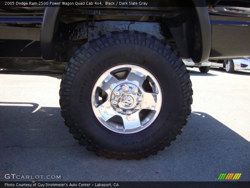 Black / Dark Slate Gray 2005 Dodge Ram 2500 Power Wagon Quad Cab 4x4