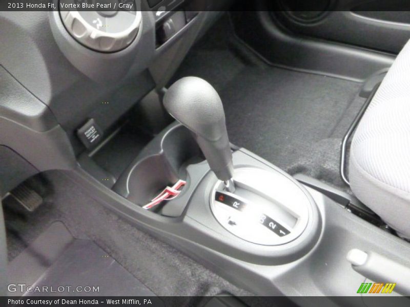 Vortex Blue Pearl / Gray 2013 Honda Fit