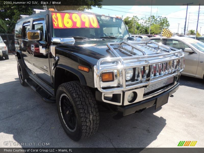 Black / Wheat 2003 Hummer H2 SUV