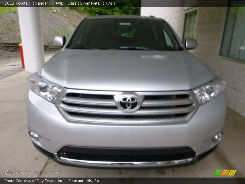 Classic Silver Metallic / Ash 2013 Toyota Highlander V6 4WD