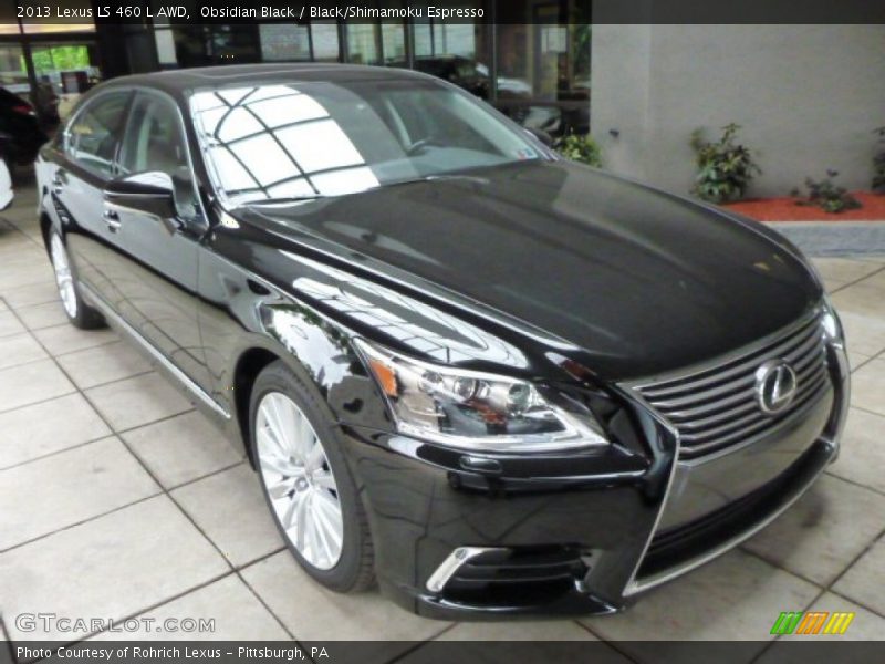 Front 3/4 View of 2013 LS 460 L AWD