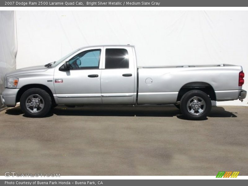  2007 Ram 2500 Laramie Quad Cab Bright Silver Metallic