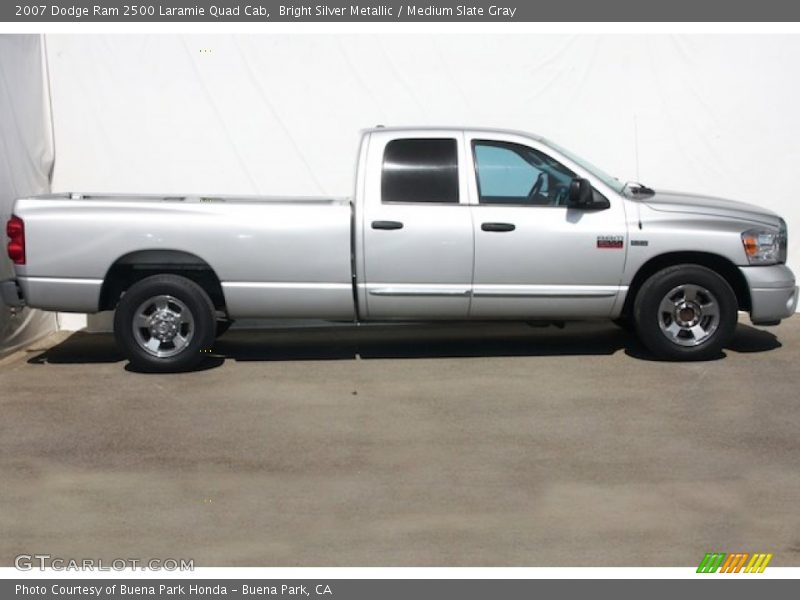  2007 Ram 2500 Laramie Quad Cab Bright Silver Metallic