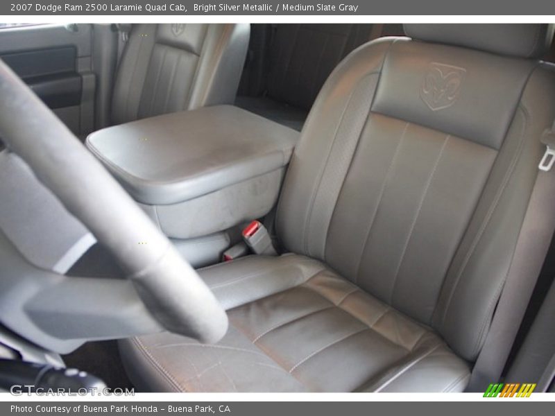 Front Seat of 2007 Ram 2500 Laramie Quad Cab
