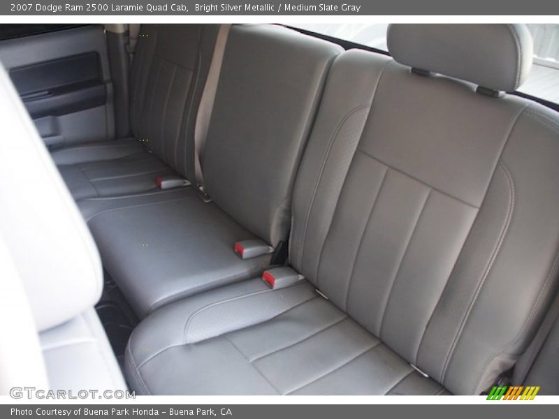 Rear Seat of 2007 Ram 2500 Laramie Quad Cab