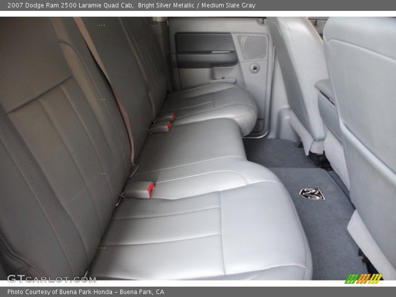 Bright Silver Metallic / Medium Slate Gray 2007 Dodge Ram 2500 Laramie Quad Cab