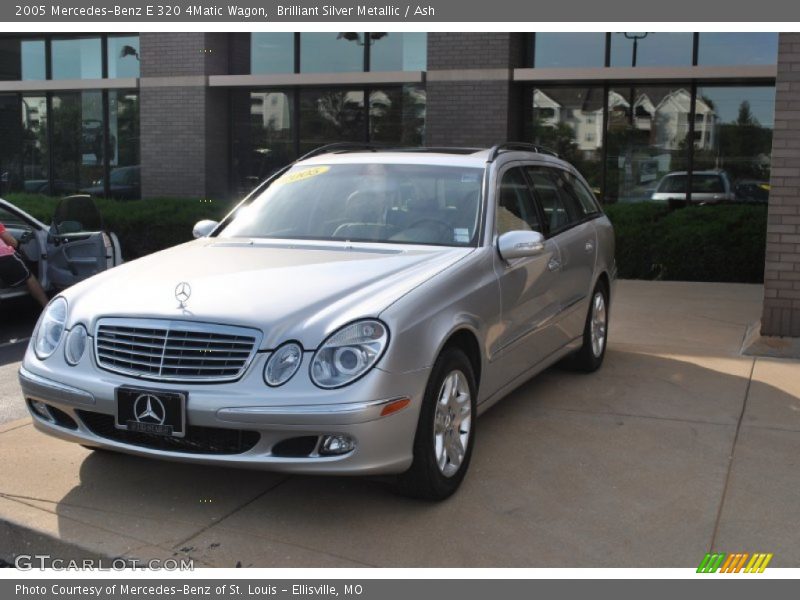 Brilliant Silver Metallic / Ash 2005 Mercedes-Benz E 320 4Matic Wagon