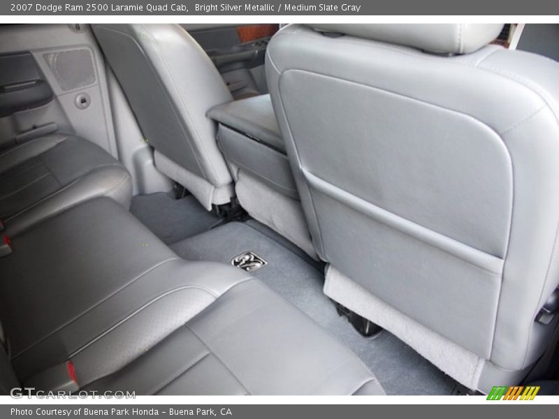 Bright Silver Metallic / Medium Slate Gray 2007 Dodge Ram 2500 Laramie Quad Cab