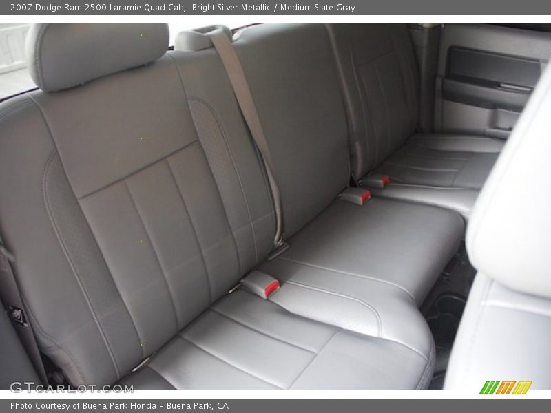 Bright Silver Metallic / Medium Slate Gray 2007 Dodge Ram 2500 Laramie Quad Cab