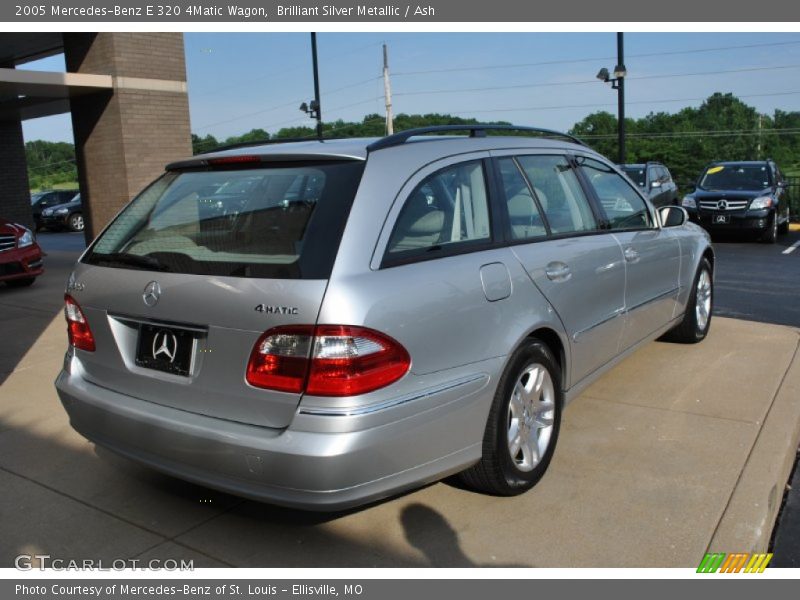 Brilliant Silver Metallic / Ash 2005 Mercedes-Benz E 320 4Matic Wagon