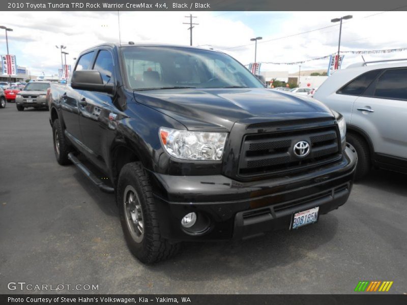 Black / Black 2010 Toyota Tundra TRD Rock Warrior CrewMax 4x4