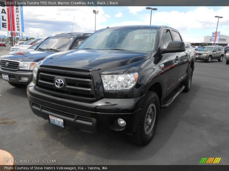 Black / Black 2010 Toyota Tundra TRD Rock Warrior CrewMax 4x4