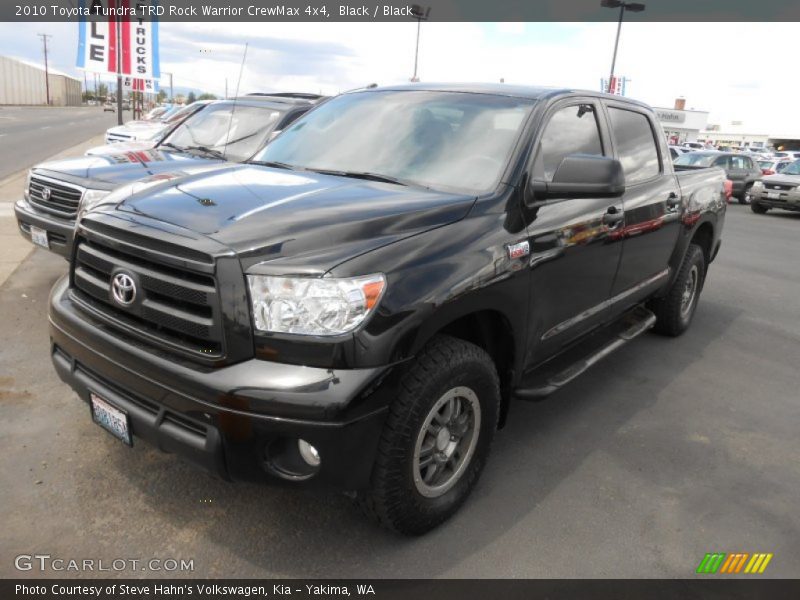 Black / Black 2010 Toyota Tundra TRD Rock Warrior CrewMax 4x4