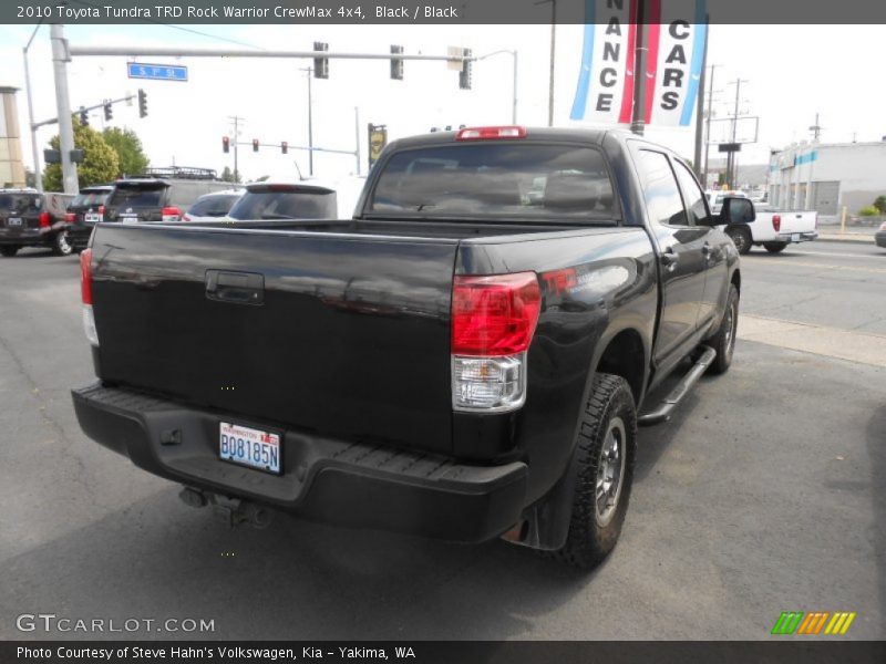 Black / Black 2010 Toyota Tundra TRD Rock Warrior CrewMax 4x4