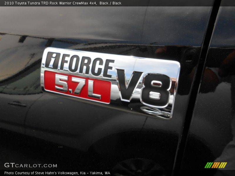 Black / Black 2010 Toyota Tundra TRD Rock Warrior CrewMax 4x4