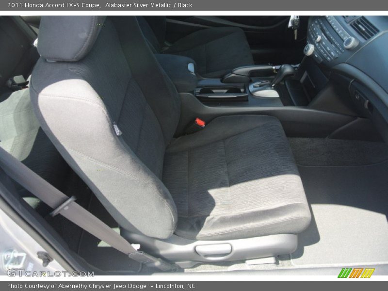 Alabaster Silver Metallic / Black 2011 Honda Accord LX-S Coupe