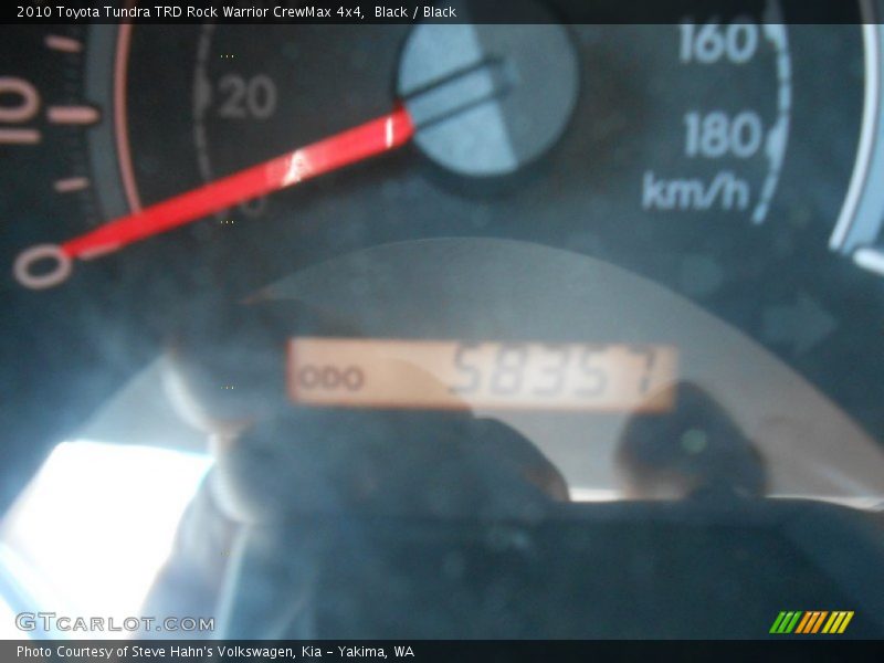Black / Black 2010 Toyota Tundra TRD Rock Warrior CrewMax 4x4