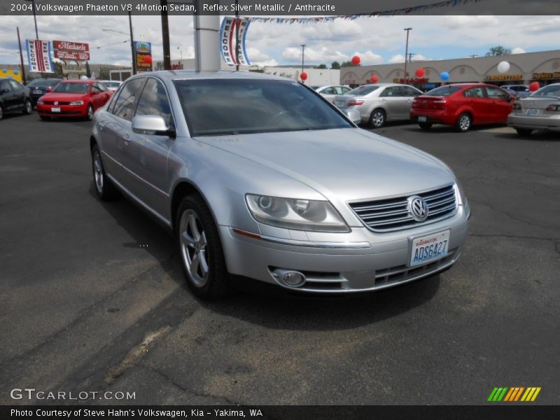 Reflex Silver Metallic / Anthracite 2004 Volkswagen Phaeton V8 4Motion Sedan