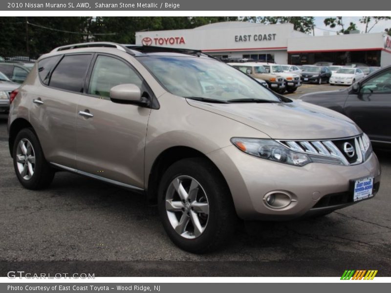 Saharan Stone Metallic / Beige 2010 Nissan Murano SL AWD