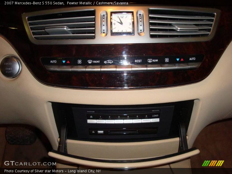 Pewter Metallic / Cashmere/Savanna 2007 Mercedes-Benz S 550 Sedan