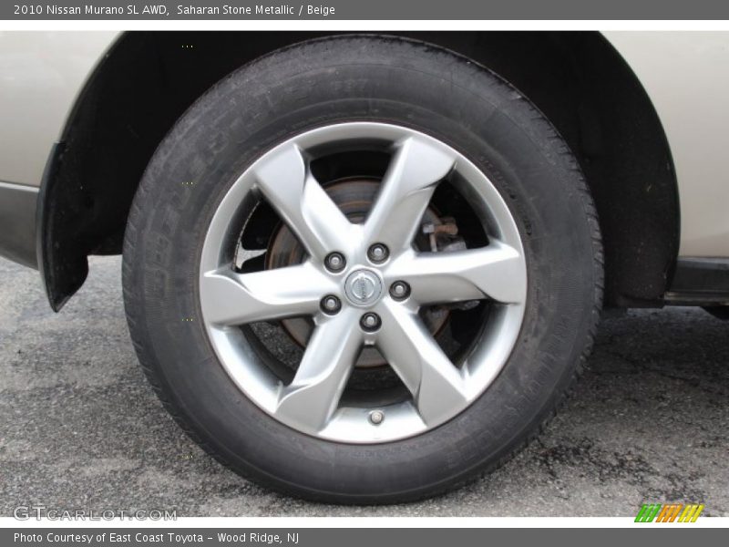 Saharan Stone Metallic / Beige 2010 Nissan Murano SL AWD