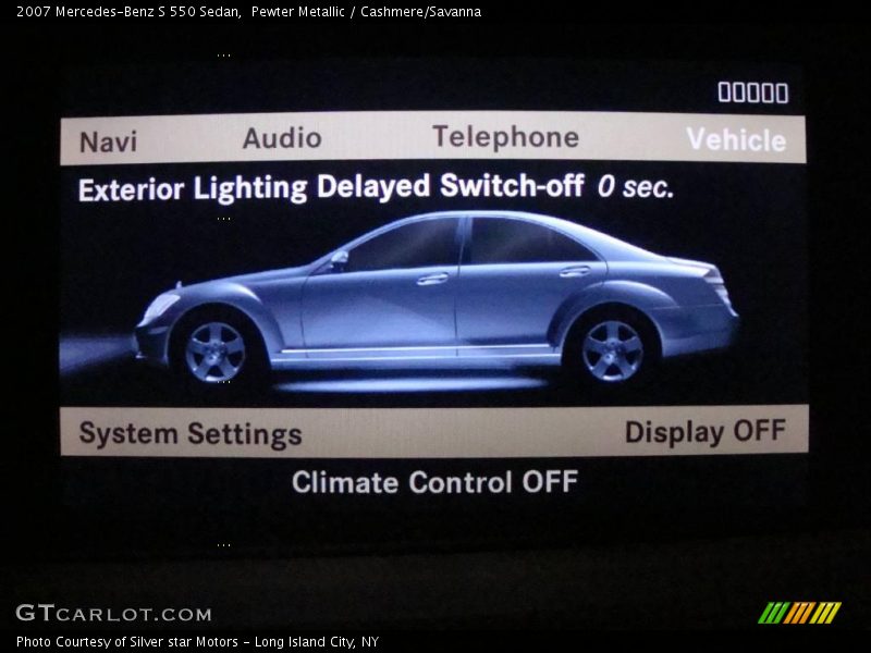Pewter Metallic / Cashmere/Savanna 2007 Mercedes-Benz S 550 Sedan