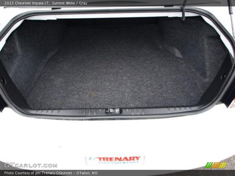 Summit White / Gray 2013 Chevrolet Impala LT