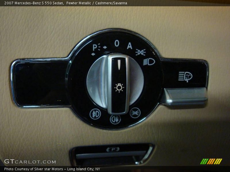 Pewter Metallic / Cashmere/Savanna 2007 Mercedes-Benz S 550 Sedan