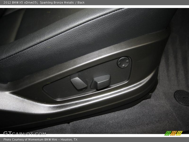 Sparkling Bronze Metallic / Black 2012 BMW X5 xDrive35i